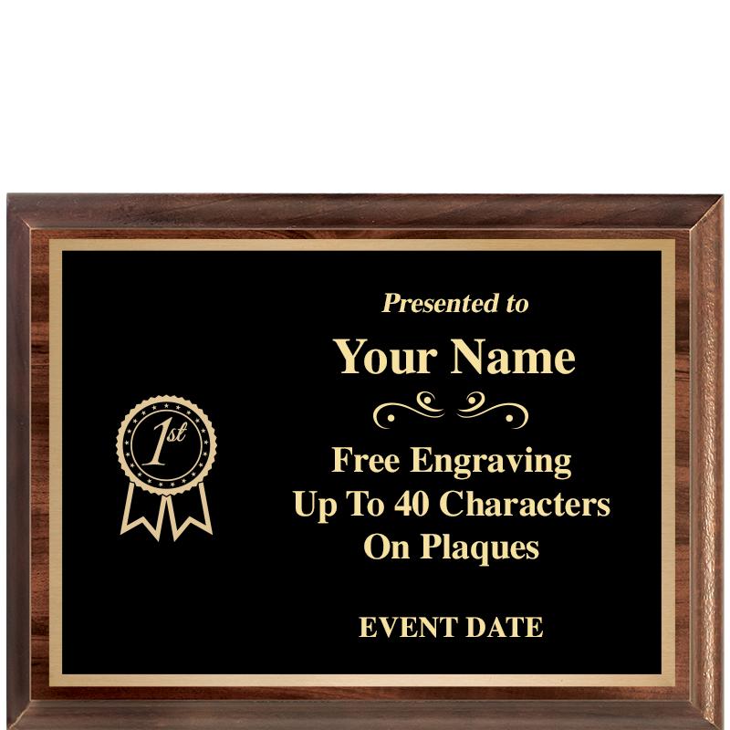 8X6 CLASSIC WOOD PLAQUE