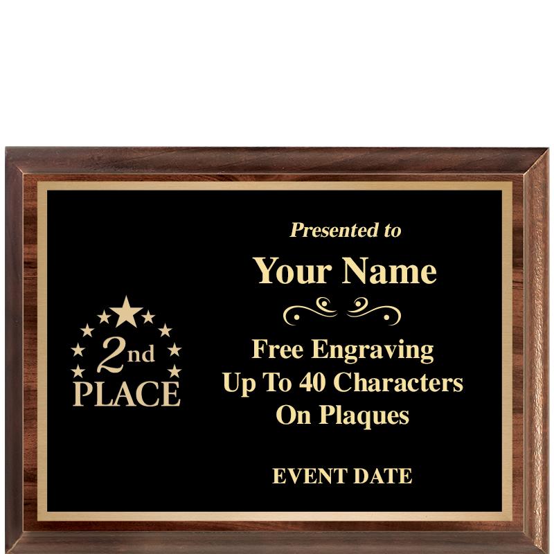 8X6 CLASSIC WOOD PLAQUE