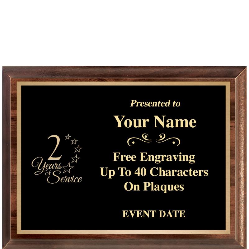 8X6 CLASSIC WOOD PLAQUE