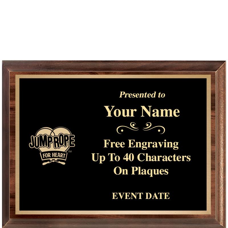 8X6 CLASSIC WOOD PLAQUE