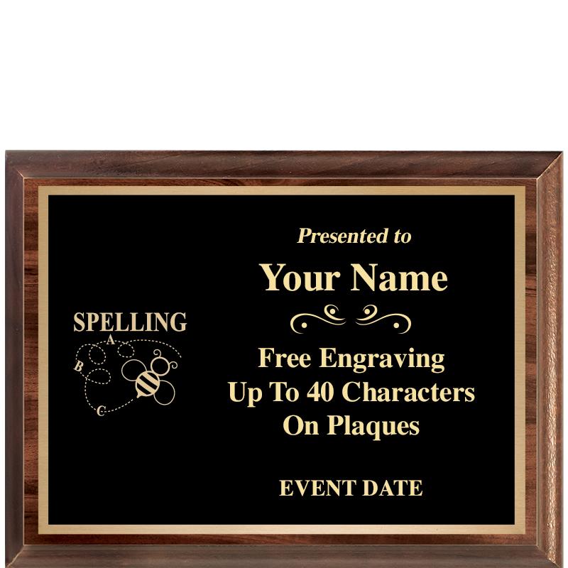 8X6 CLASSIC WOOD PLAQUE