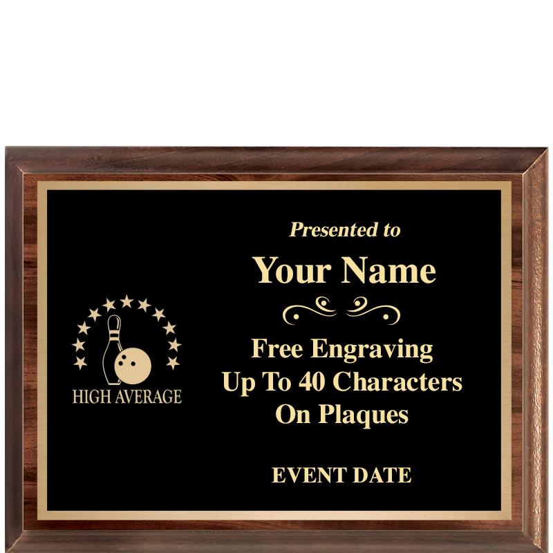 8X6 CLASSIC WOOD PLAQUE