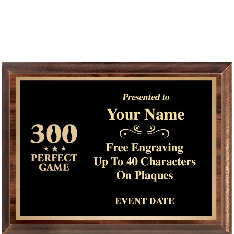 8X6 CLASSIC WOOD PLAQUE