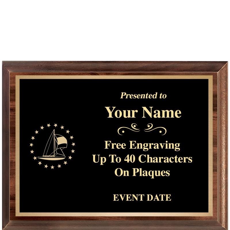 8X6 CLASSIC WOOD PLAQUE