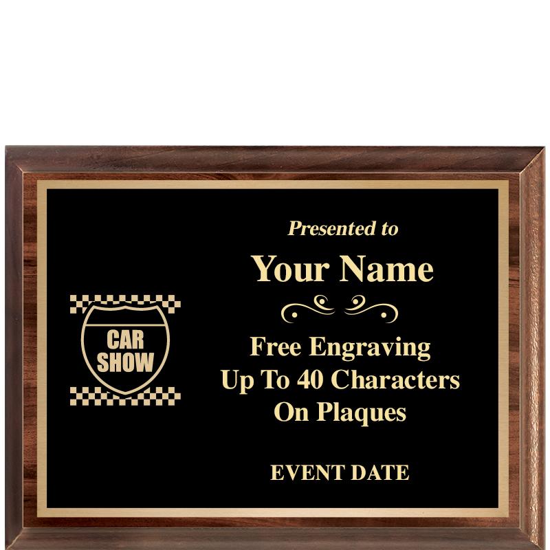 8X6 CLASSIC WOOD PLAQUE