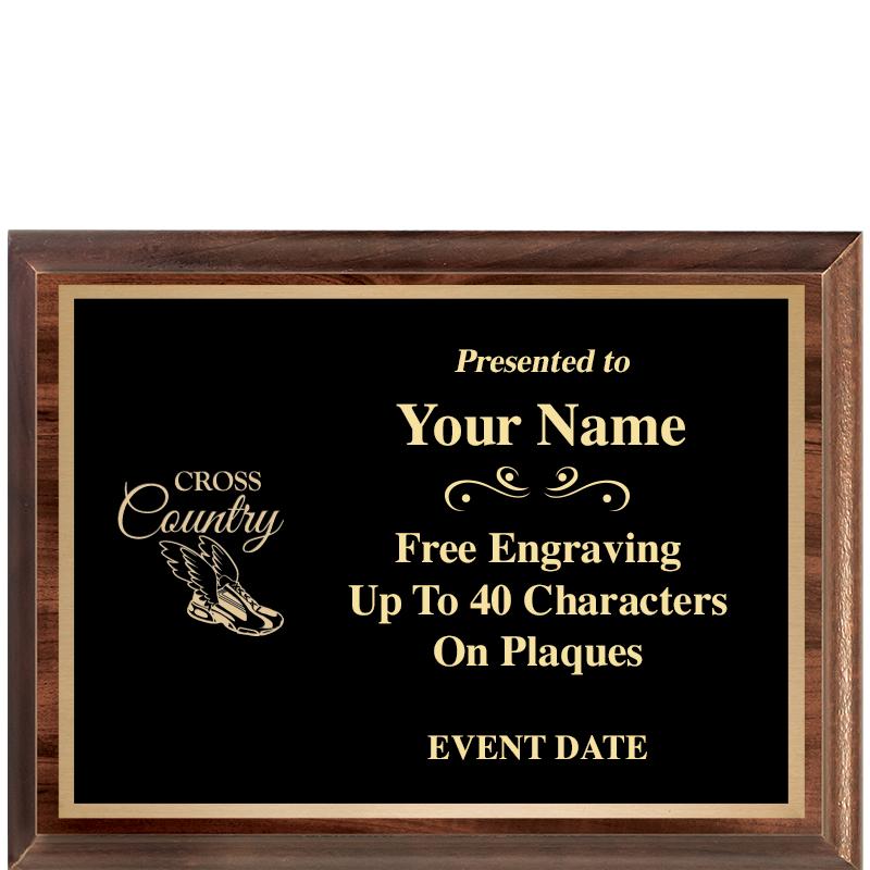 8X6 CLASSIC WOOD PLAQUE