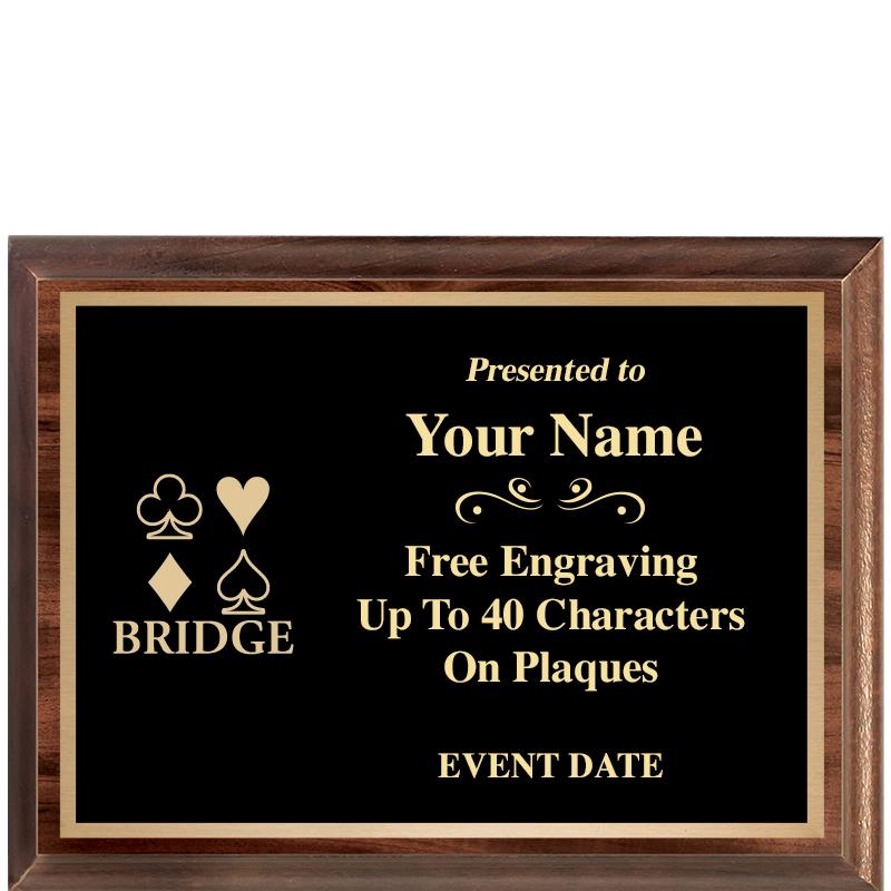 8X6 CLASSIC WOOD PLAQUE