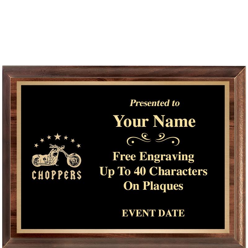 8X6 CLASSIC WOOD PLAQUE