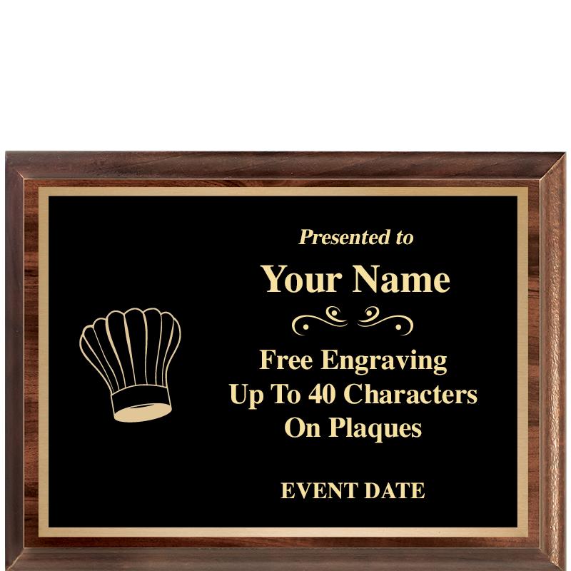 8X6 CLASSIC WOOD PLAQUE