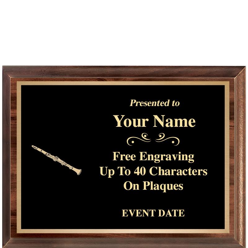 8X6 CLASSIC WOOD PLAQUE