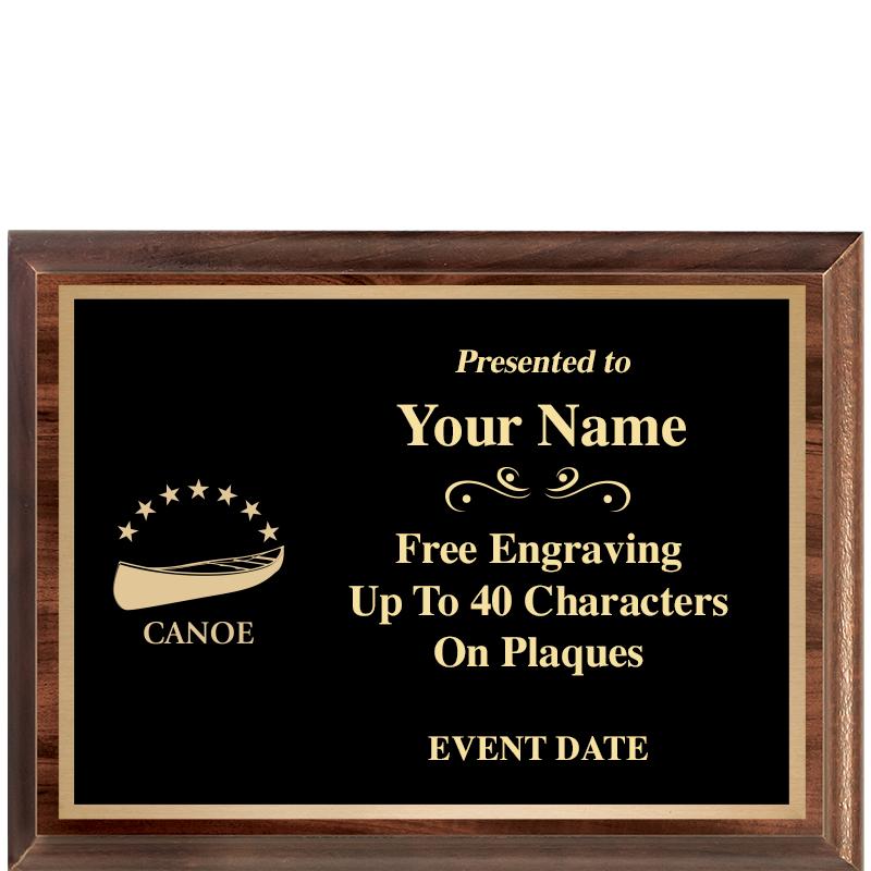 8X6 CLASSIC WOOD PLAQUE