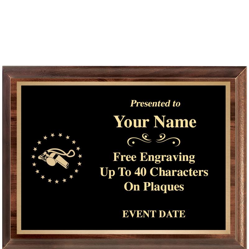 8X6 CLASSIC WOOD PLAQUE