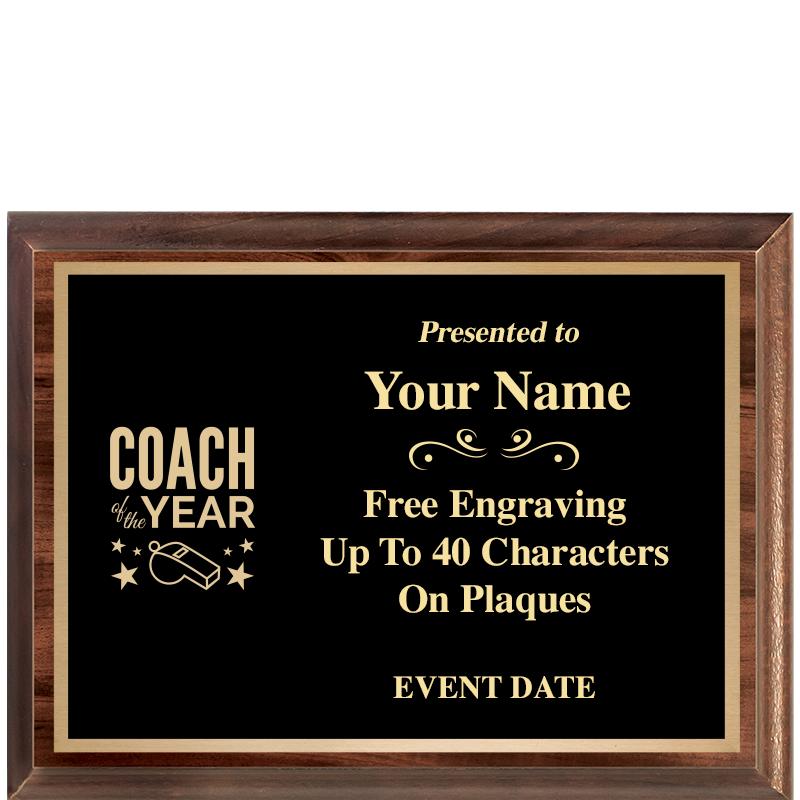 8X6 CLASSIC WOOD PLAQUE