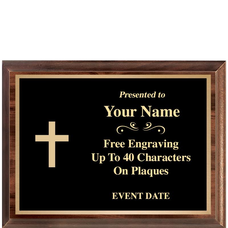 8X6 CLASSIC WOOD PLAQUE