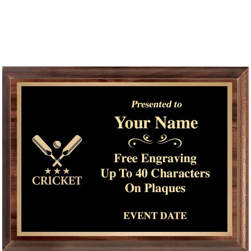 8X6 CLASSIC WOOD PLAQUE