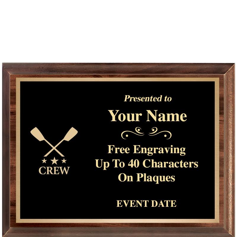 8X6 CLASSIC WOOD PLAQUE