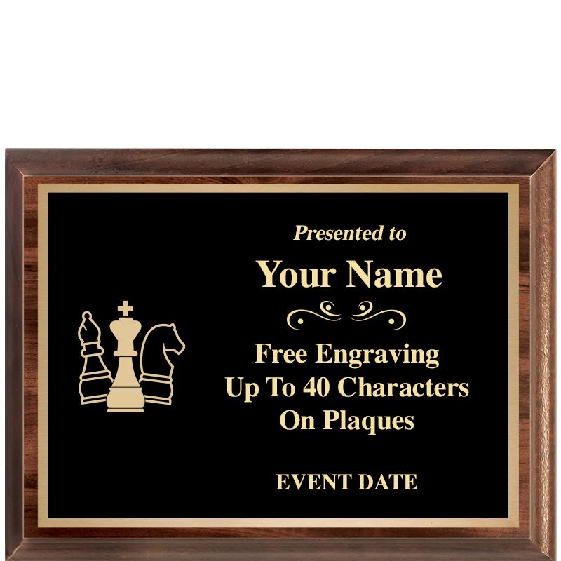 8X6 CLASSIC WOOD PLAQUE