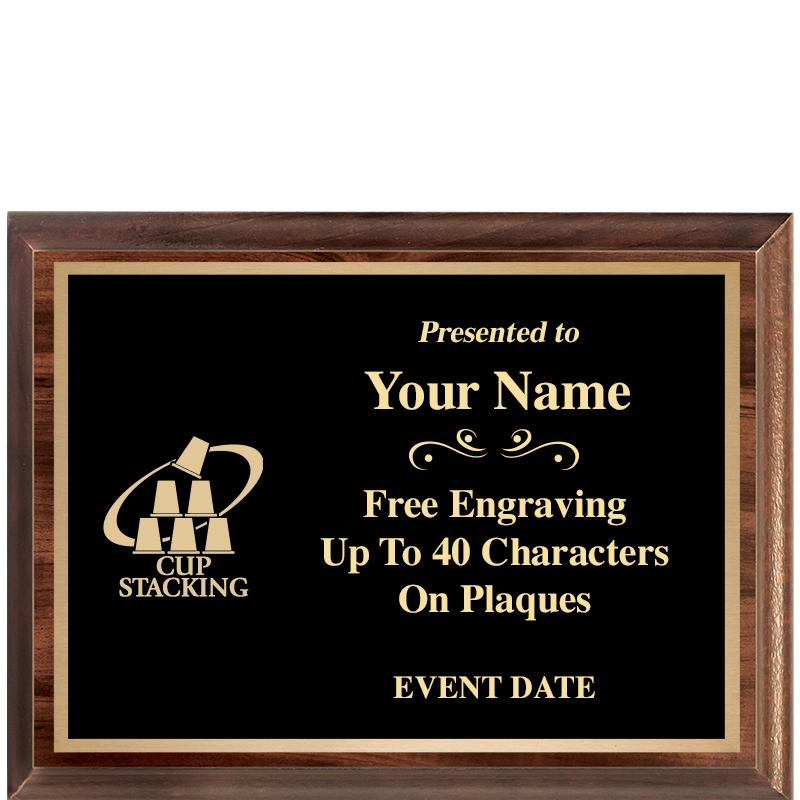 8X6 CLASSIC WOOD PLAQUE