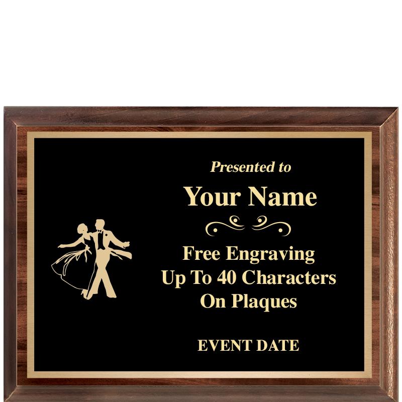 8X6 CLASSIC WOOD PLAQUE