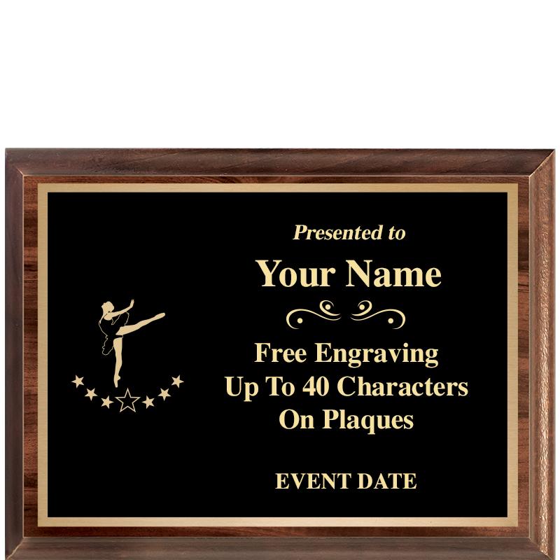 8X6 CLASSIC WOOD PLAQUE