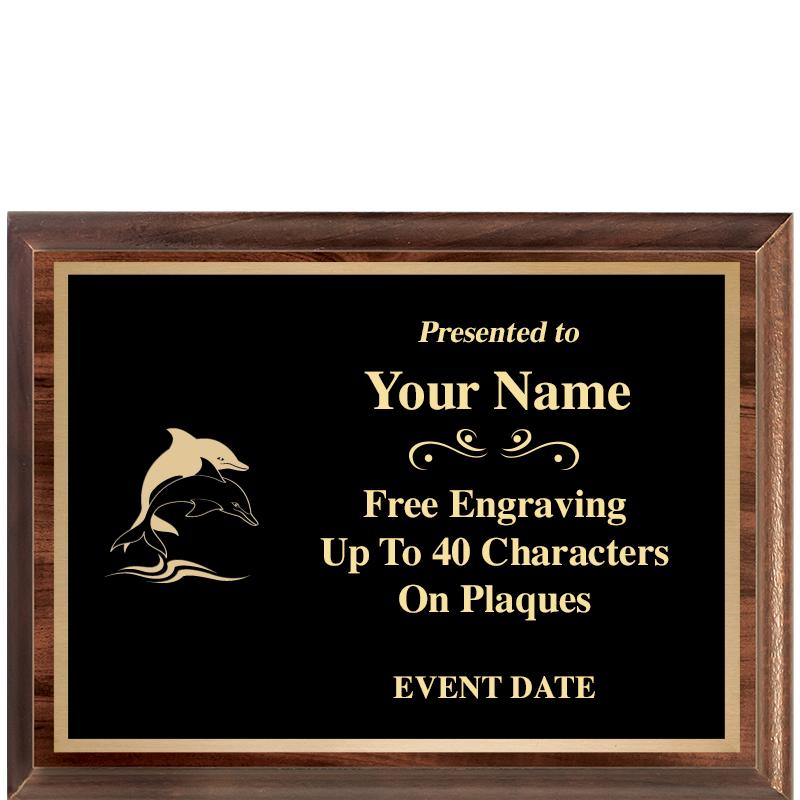 8X6 CLASSIC WOOD PLAQUE