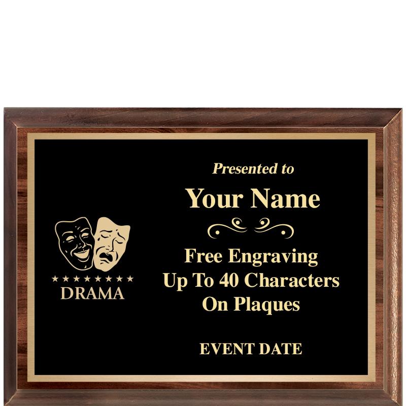 8X6 CLASSIC WOOD PLAQUE