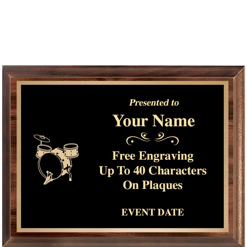 8X6 CLASSIC WOOD PLAQUE