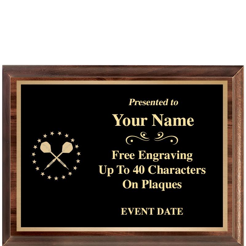 8X6 CLASSIC WOOD PLAQUE