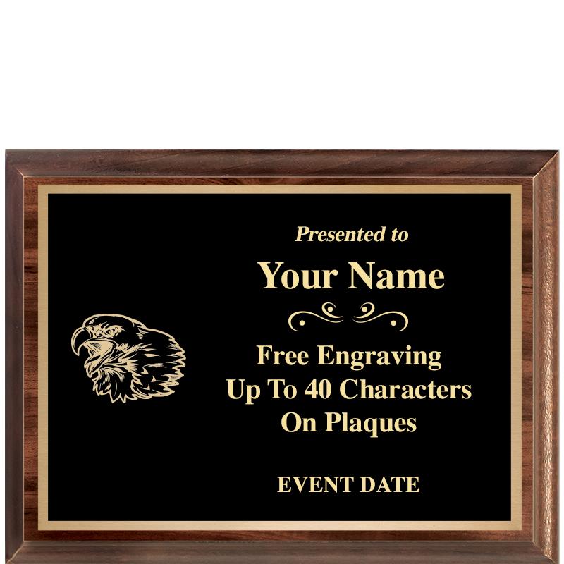 8X6 CLASSIC WOOD PLAQUE