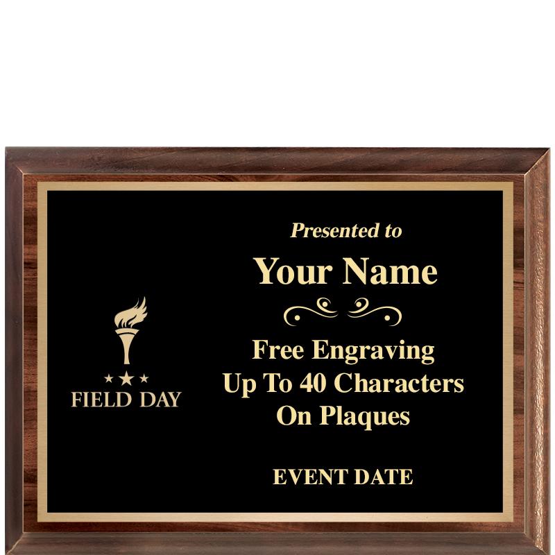 8X6 CLASSIC WOOD PLAQUE