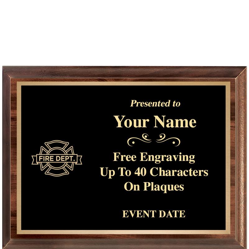 8X6 CLASSIC WOOD PLAQUE