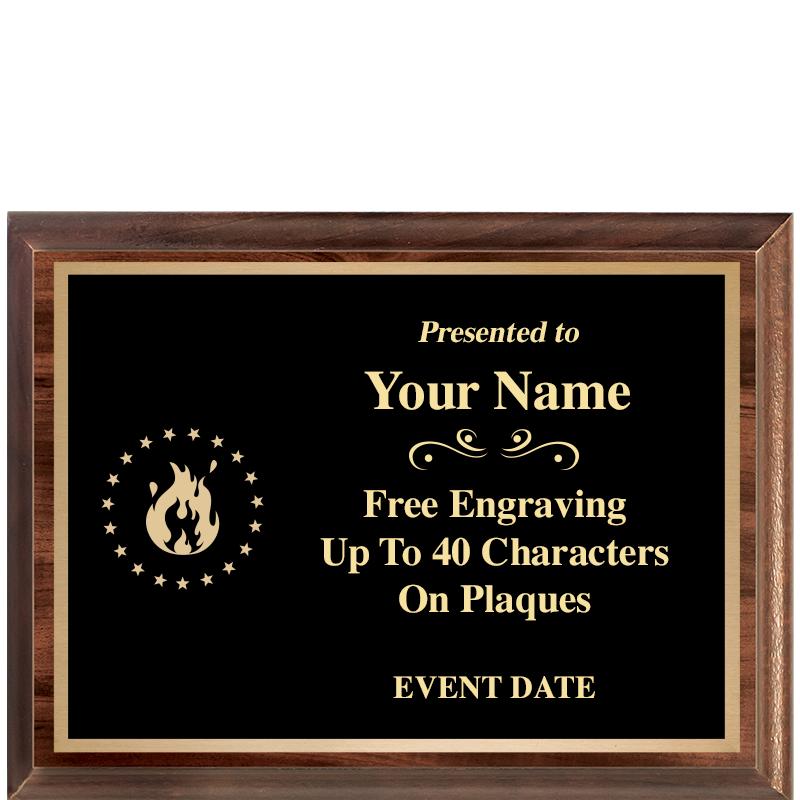 8X6 CLASSIC WOOD PLAQUE