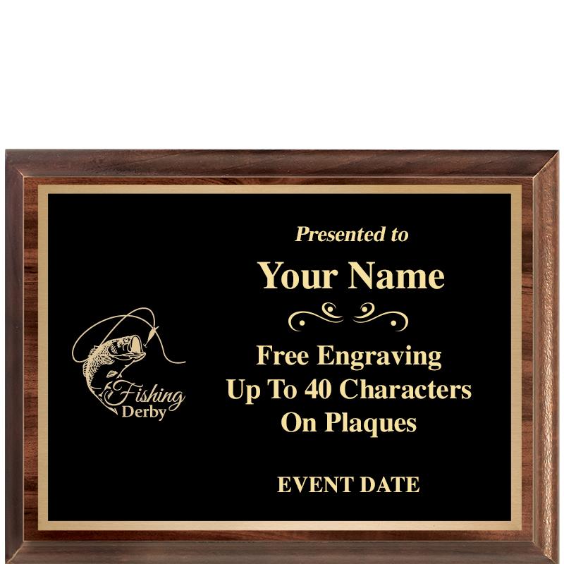 8X6 CLASSIC WOOD PLAQUE