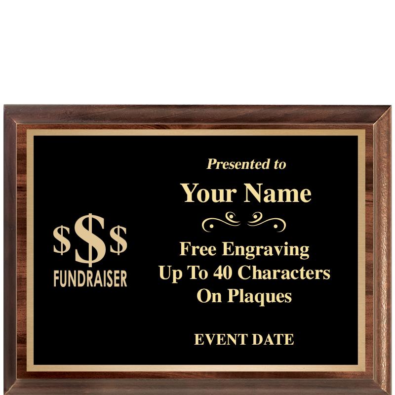 8X6 CLASSIC WOOD PLAQUE