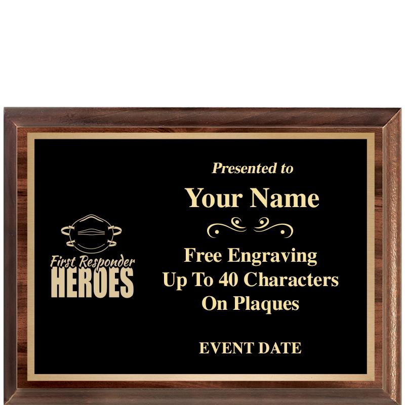 8X6 CLASSIC WOOD PLAQUE