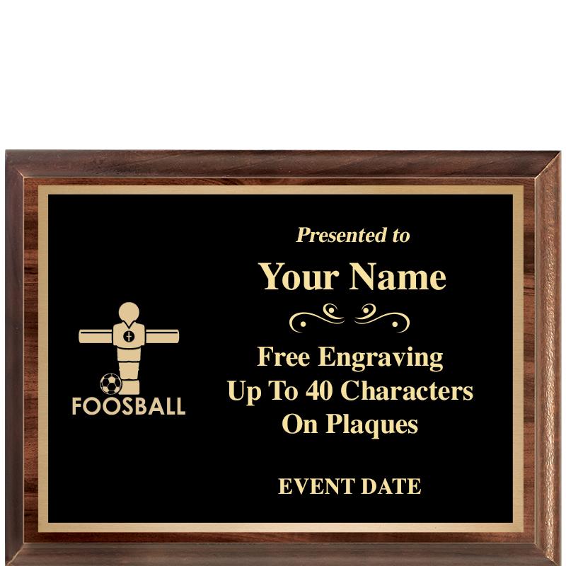 8X6 CLASSIC WOOD PLAQUE