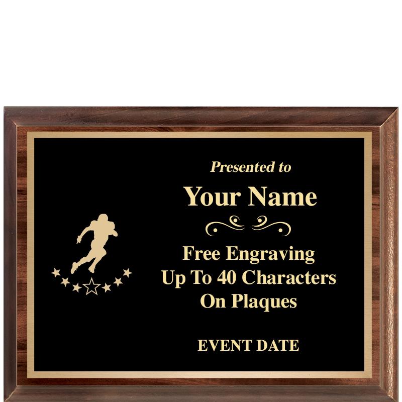 8X6 CLASSIC WOOD PLAQUE