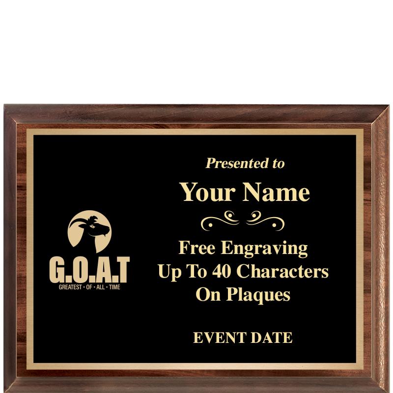 8X6 CLASSIC WOOD PLAQUE