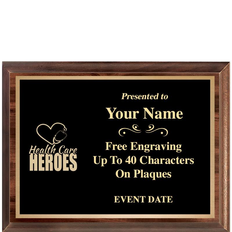 8X6 CLASSIC WOOD PLAQUE