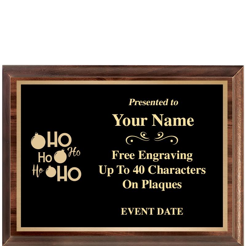 8X6 CLASSIC WOOD PLAQUE