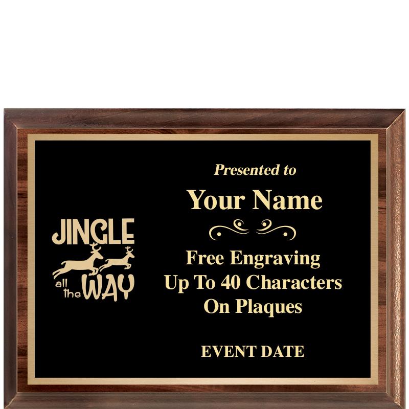 8X6 CLASSIC WOOD PLAQUE