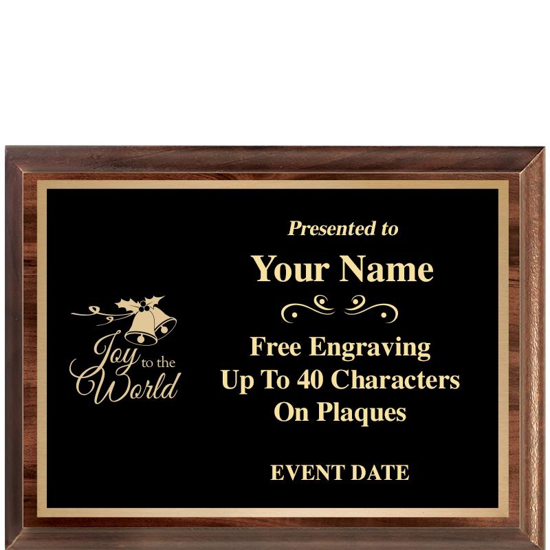 8X6 CLASSIC WOOD PLAQUE