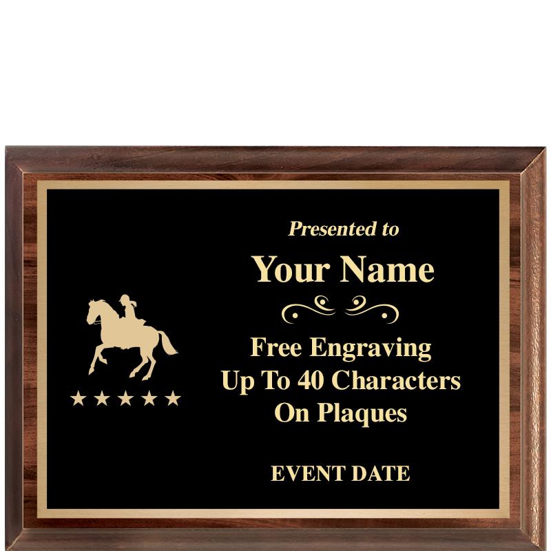 8X6 CLASSIC WOOD PLAQUE