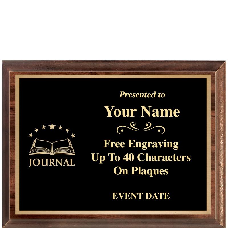 8X6 CLASSIC WOOD PLAQUE