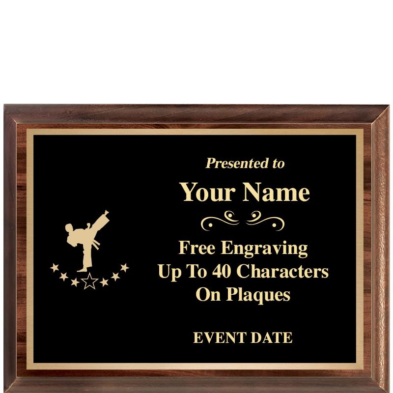 8X6 CLASSIC WOOD PLAQUE