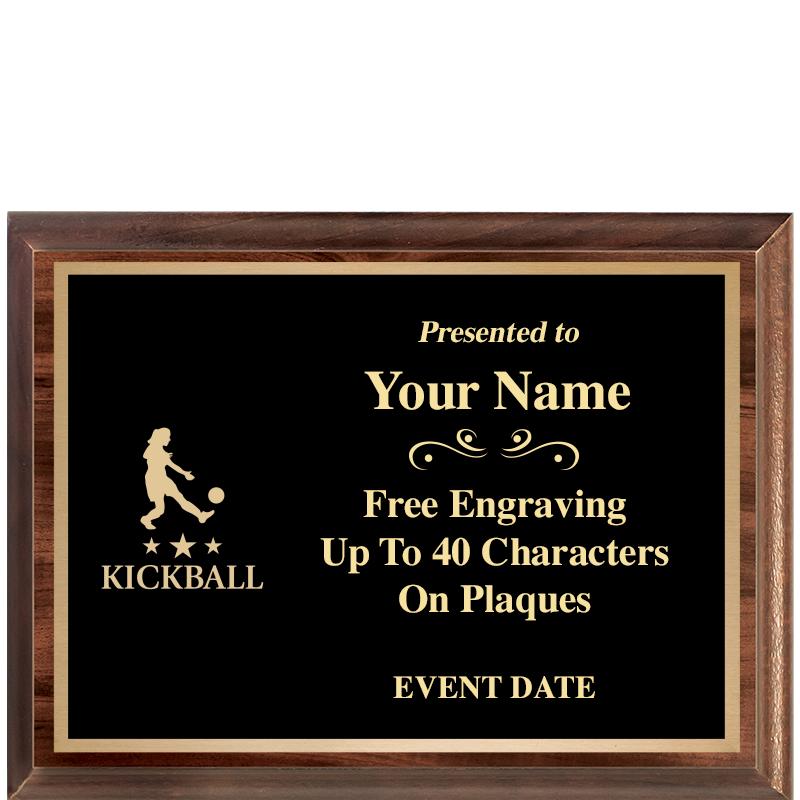 8X6 CLASSIC WOOD PLAQUE