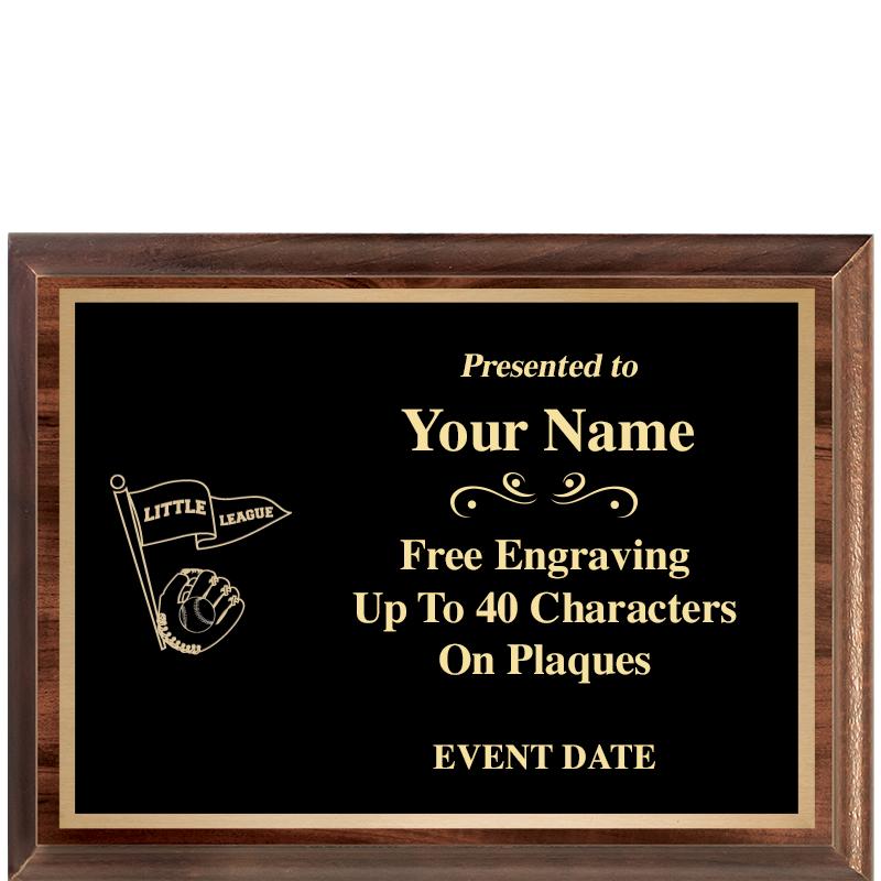 8X6 CLASSIC WOOD PLAQUE