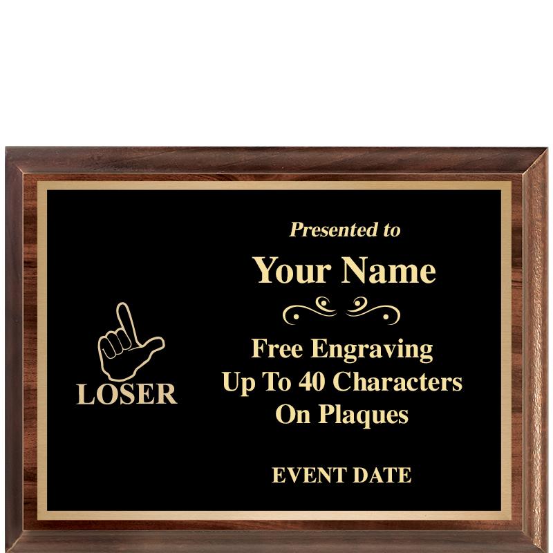 8X6 CLASSIC WOOD PLAQUE