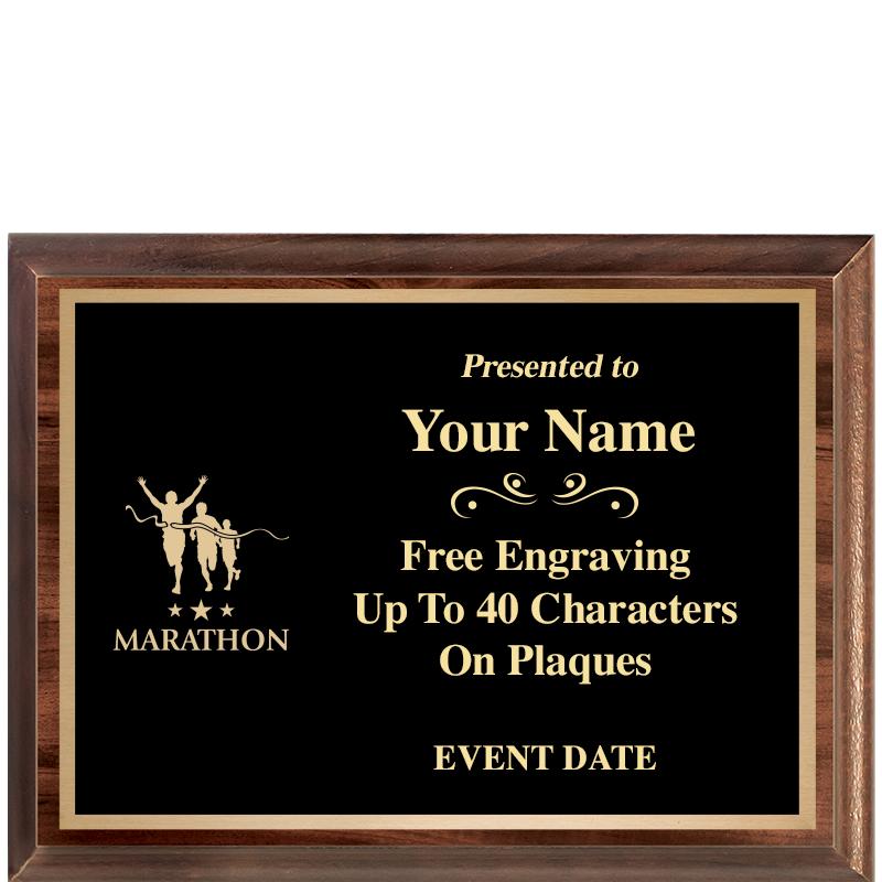 8X6 CLASSIC WOOD PLAQUE