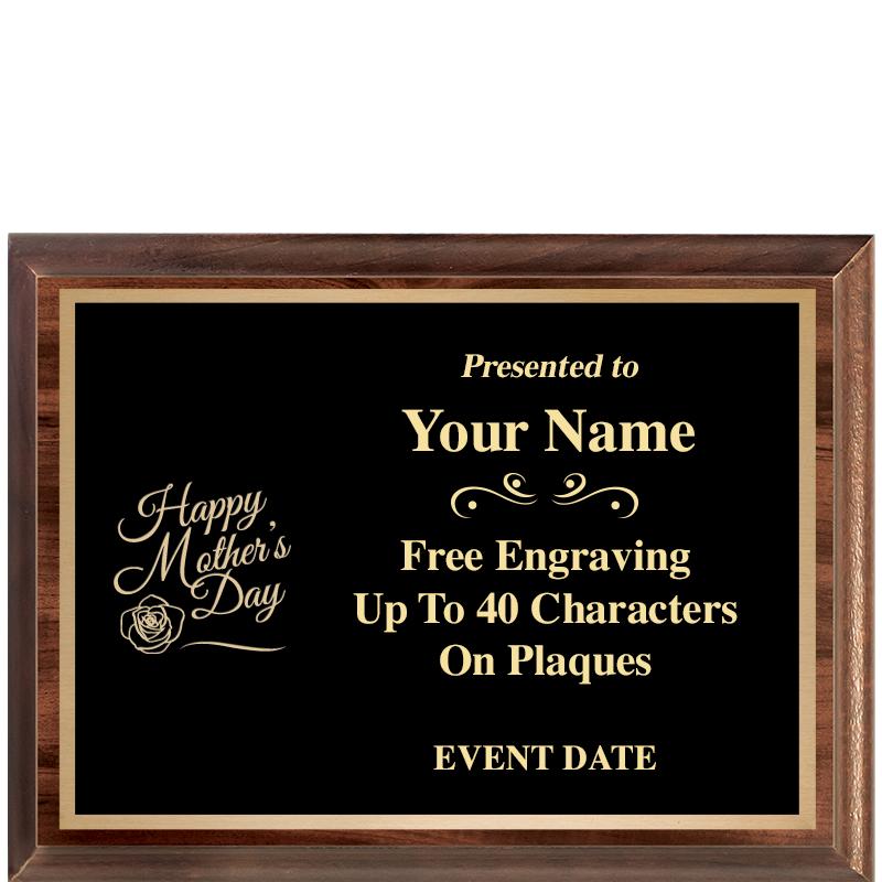 8X6 CLASSIC WOOD PLAQUE